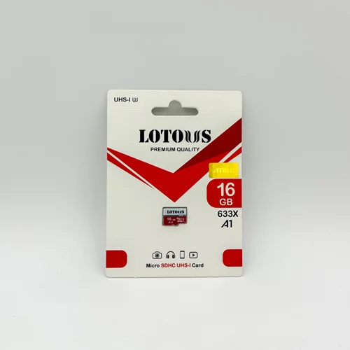 مموری میکرو لوتوس 16 گیگابایت کلاس یک ساخت تایوان کد 633X