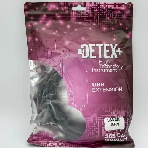 کابل افزایش USB برند DETEX+ کد DETEX+3