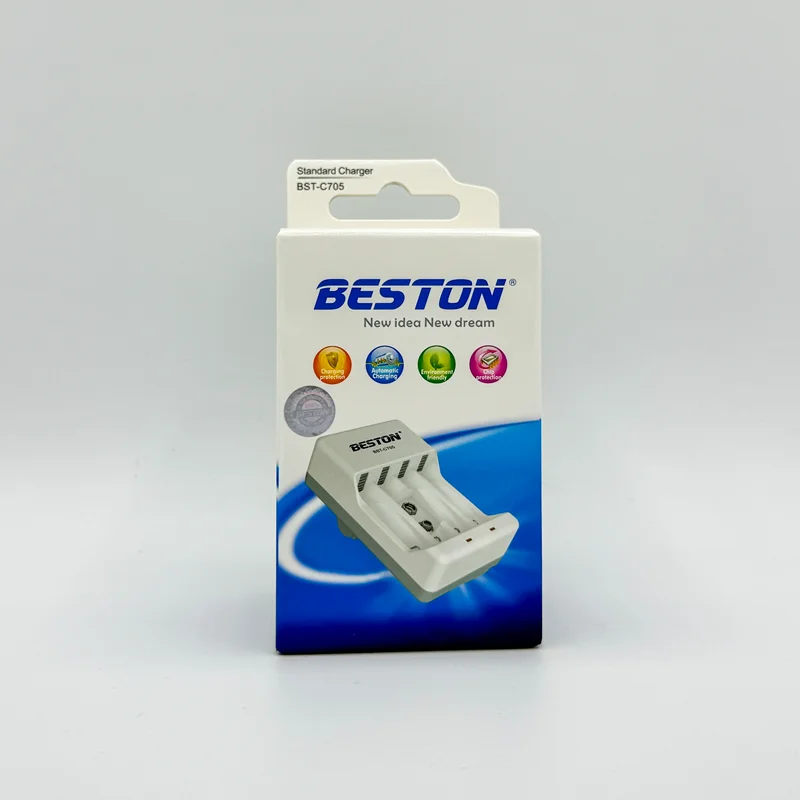 شارژر باتری BESTON سه کاره قلمی،نیم قلمی،کتابی کد BSTC705