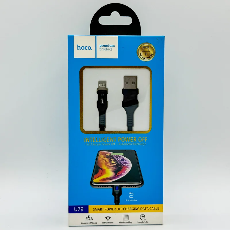 کابل شارژ هوکو USB به لایتنینگ کد U79