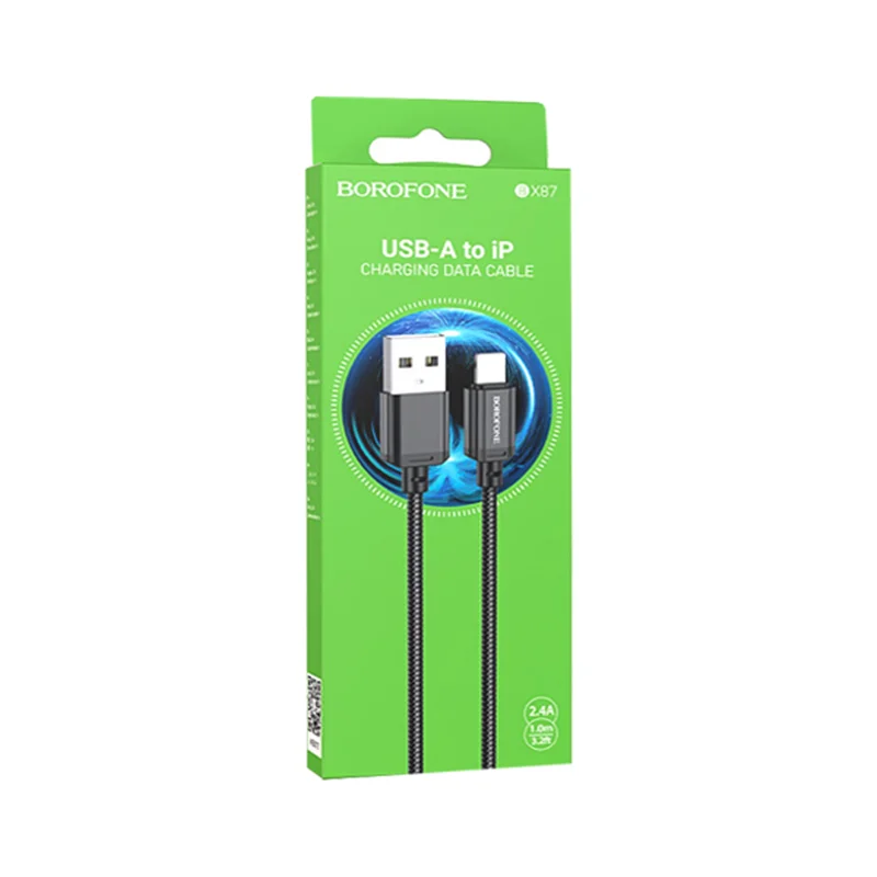 کابل شارژ بروفون USB به لایتنینگ کد BX87